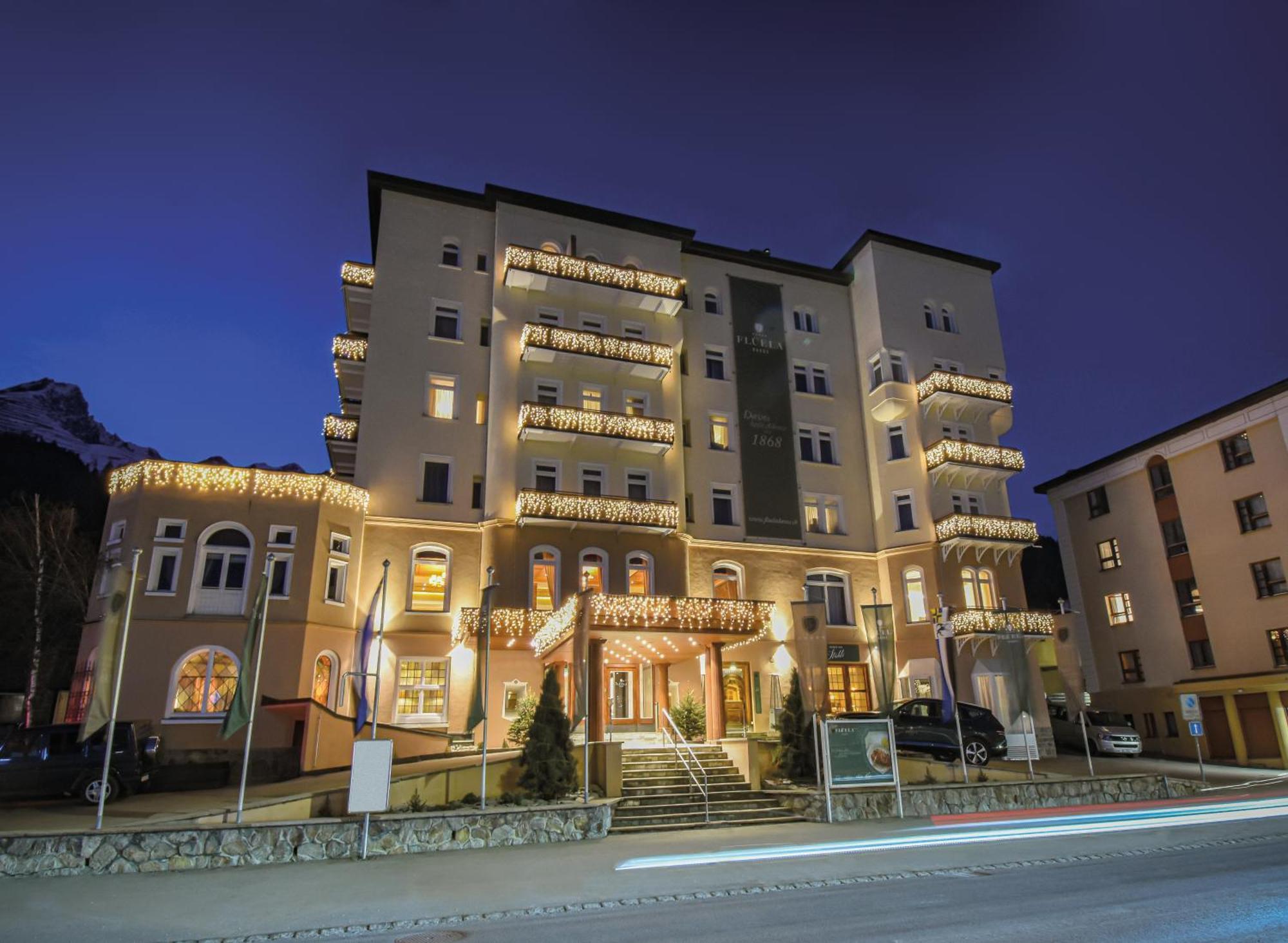 Hotel Flueela Davos - The Unbound Collection By Hyatt Bagian luar foto